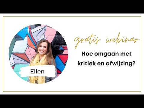 Video: Hoe Om Kritiek Te Aanvaar