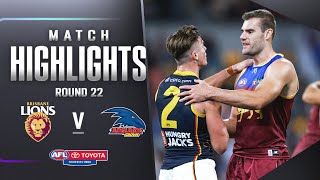 Brisbane v Adelaide Highlights | Round 22, 2023 | AFL