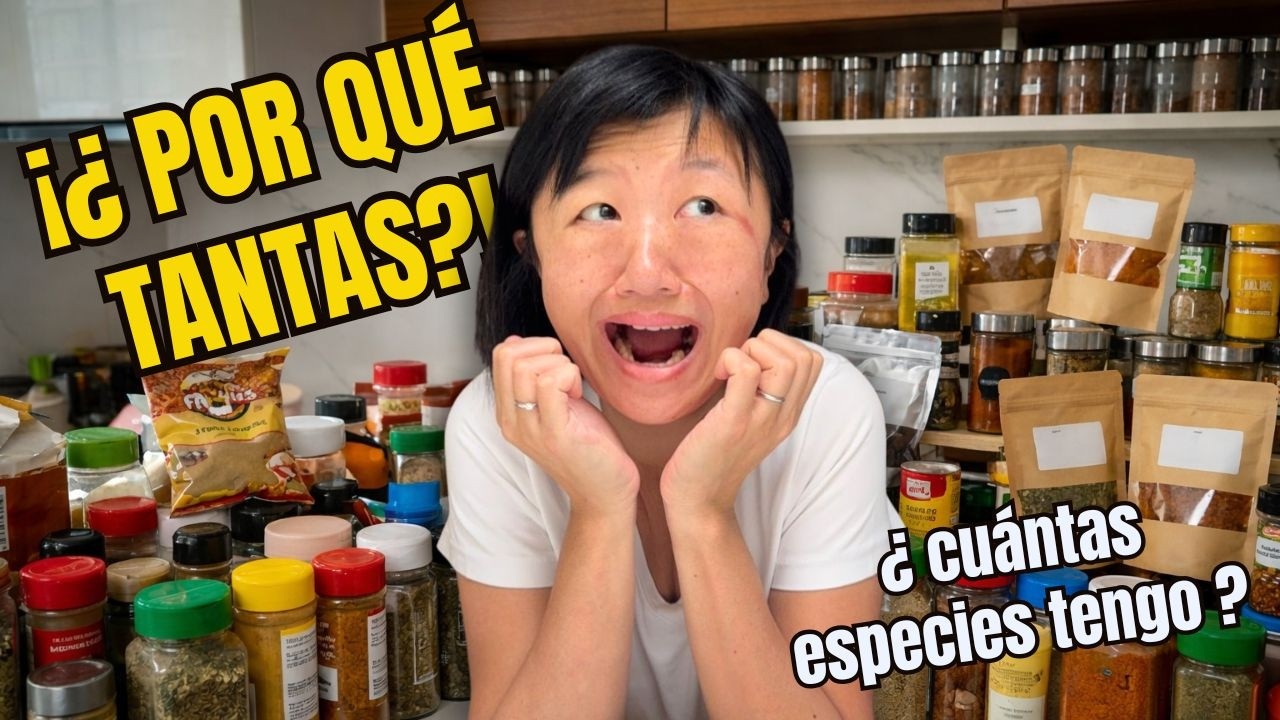 Organizando especias por primera vez | ¿Cuantas especies tengo? | Karina Gao