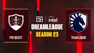 Dota2 - PSG Quest vs Team Liquid - DreamLeague Season 23 - Group A