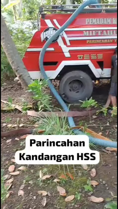 Kebakaran Di Parincahan Kecamatan Kandangan  Kabupaten Hulu Sungai Selatan Prov. Kalimantan Selatan