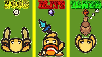 Taming.io - 40 Different Types of Taming.io Players (Ft. NoobKiller69)
