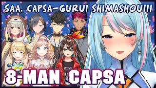 【Tabletop Simulator】Capsa 8 Orang?!【NIJISANJI ID】