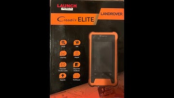 Launch - Creader Elite "LAND ROVER" Scanner Review