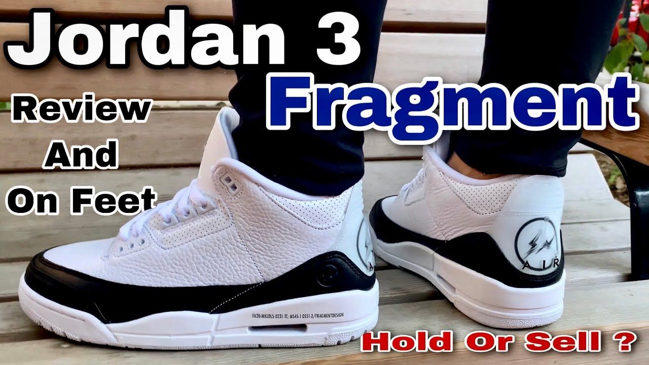 JORDAN 3 FRAGMENT 🔥🔥🔥 Review and On 