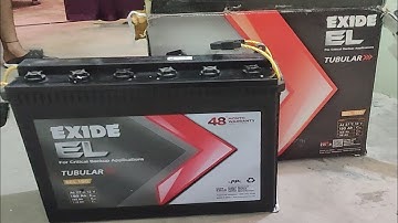 🔥Exide 6EL150 150AH Inverter Battery, 2024 modal  मार्केट में नया  बैटरी ✅💯