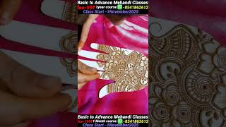 jhumka + flower pattern mehndi designs / new stylish full hand wedding mehndi designs 2025 #mehndi