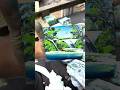 Este señor tiene un TALENTO OCULTO 😱 #viral #datoscurisos #pintura