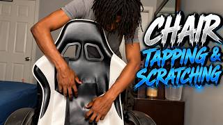 1 Hour ASMR Chair Tapping And Scratching (Fast And Aggressive)
