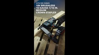 Bosch GTH18V-50MN - 16 Gauge 7/16 In. Medium Crown Stapler