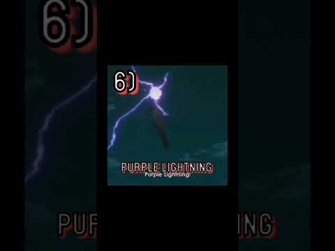 Viral Top 10 Lightning Style Jutsu In Naruto