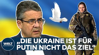 WEITERE WAFFENLIEFERUNGEN? Ex-Außenminister Sigmar Gabriel -"Können nicht einfach nichts tun"