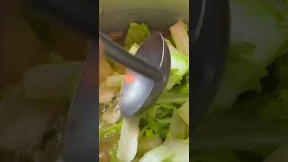 Chinese curly cabbage soup #yummysoup