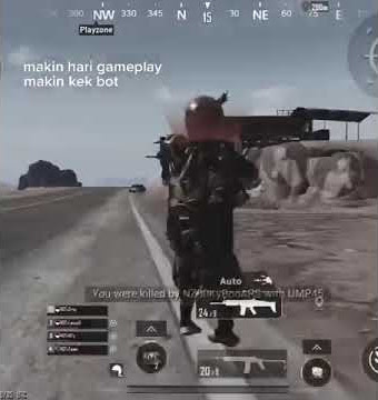 story WA pubg terbaru | makin hari makin cupu