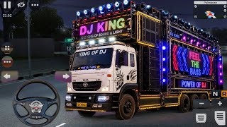Biggest Dj truck game ! Loading Dj truck game bus Simulator Indonesia ! Bussid mods ! Hindi dj song 