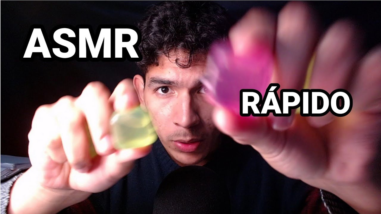 ASMR RÁPIDO SIN EDITAR~ asmr en español para DORMIR Y ESTUDIAR