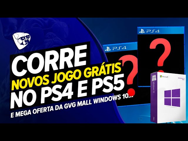 CORRE! 3 JOGOS GRÁTIS NO PS4 PS5! 2 GRÁTIS P/SEMPRE! E PROMOÇÃO DE