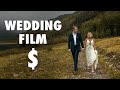 How much should you charge to shoot a wedding film