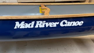 Mad River Eclipse Royalex Canoe Restoration Completion Video, Part 4