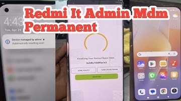 Xiaomi Mi 11 Ultra/Pro (Star) IT Admin Fix Permanent MDM Rremve  MiUi 14 HyperOS