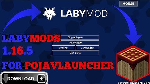 PojavLauncher | LabyMods | Version 1.16.5 | On Android