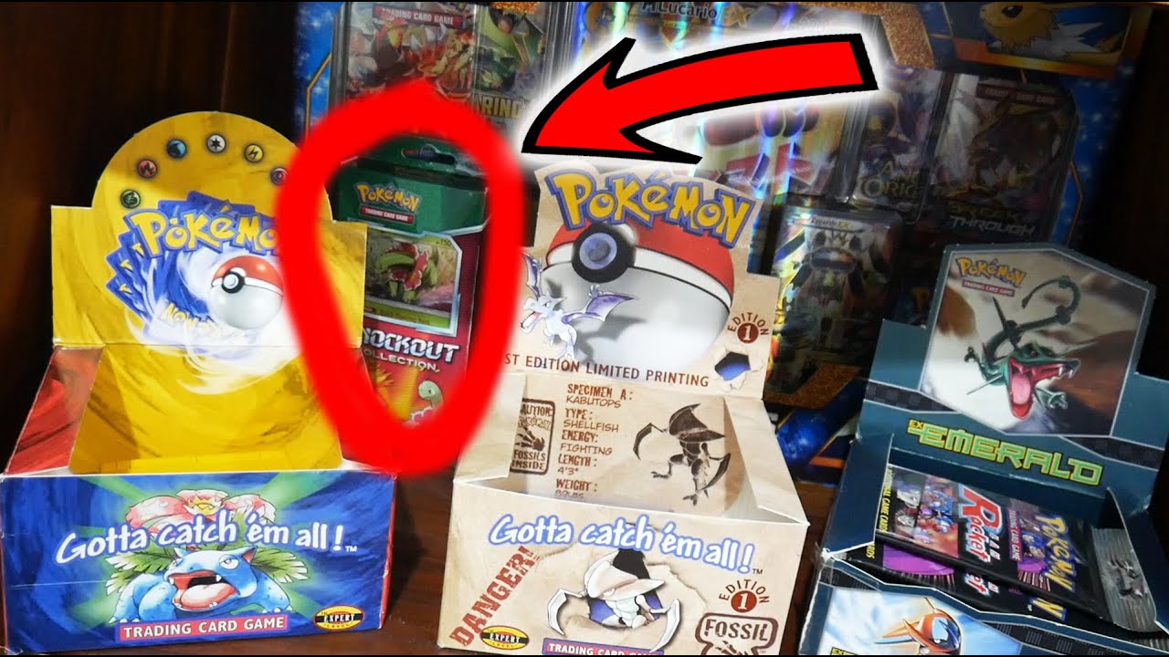 FULL ART PULL!! OPENING A AMAZING POKEMON KNOCKOUT COLLECTION BOX