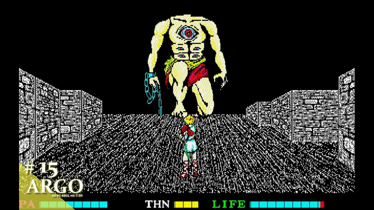 Play】PC-8801 ARGO（アルゴー）#15 レトロゲーム - YouTube