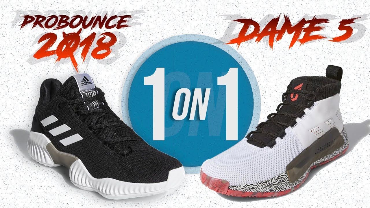 Dame 5 or Pro Bounce 2018 ?? Bounce Battle!! - YouTube