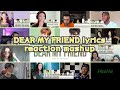 [BTS] AGUST-D 어땠을까 DEAR MY FRIEND lyrics video ｜reaction mashup