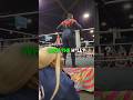 Fan Sneaks Into Wrestling Ring, Shows Off Moves