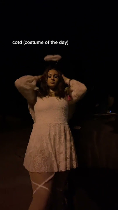 Angel Costume of the Day: Dress-Up Fun#angelcostume #costumeideas #dressup #partyoutfit