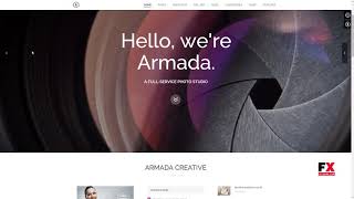 Armada -” Multifunction Photography WordPress Theme      Pompey Hayat screenshot 2
