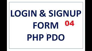 Login And Registration Form In Php Pdo Hindi Iv Login And Registration Form Php Pdo Hindi