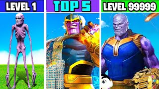 +5 FORMAS DE EVOLUIR PARA O THANOS +PODEROSO do GTA 5!!