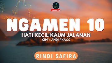 RINDI SAFIRA - HATI KECIL KAUM JALANAN ( NGAMEN 10 ) ( Lirik )