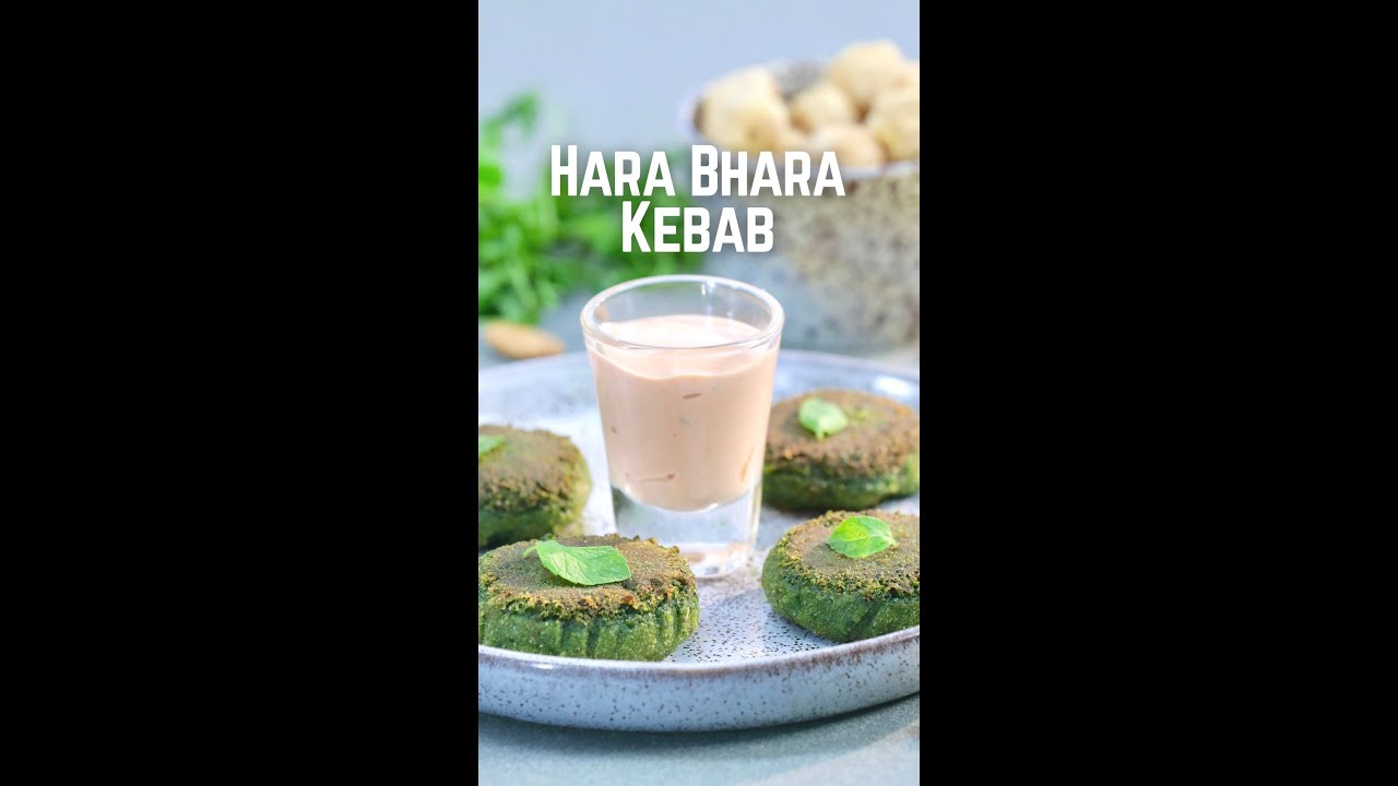 Hara Bhara Kebab | Veg Hara Bhara Kabab | Veg Kebab Recipe | Kunal Kapur Recipes #Shorts #YTShorts