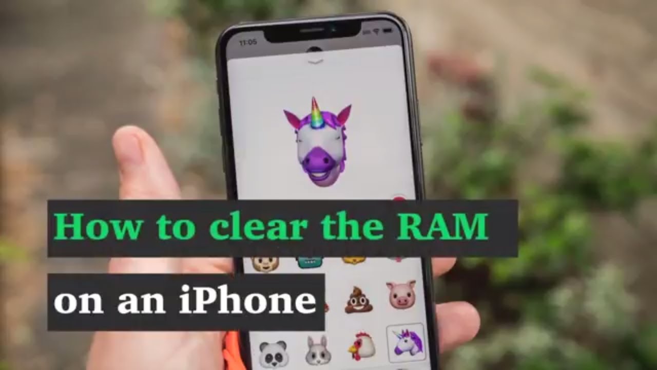 how-to-clear-the-ram-on-an-iphone-youtube