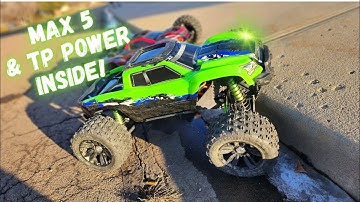 Xmaxx First Drive!! Max 5 & Big Block TP POWER