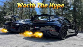 Pushing My New GT4 RS In The Canyon | POV Drive