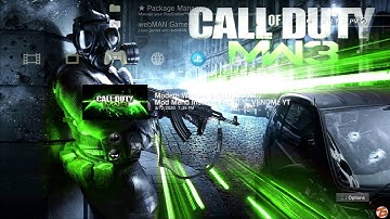 MW3 Mod Menu For PS3 (HEN)