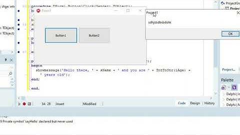 Procedures and Functions - Delphi Tutorial (part 42/43) [Remake]