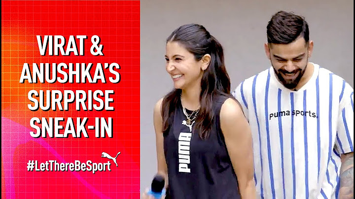 Virat Kohli & Anushka Sharma Surprise Employees and Residents | PUMA