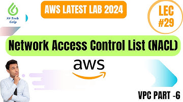 Lec#29 AWS Network Access Control Lists(NACL)  VPC Part -6 AWS Latest Lab 2024