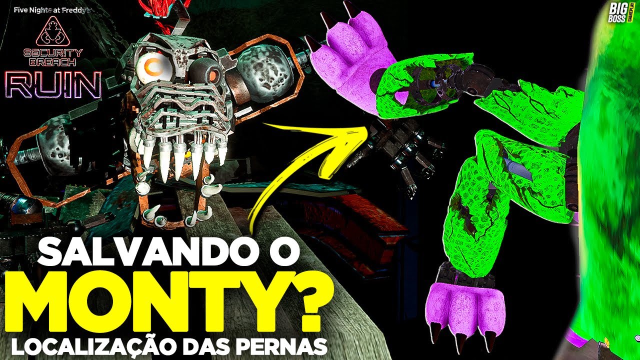 Segredos da DLC RUIN de FNAF SECURITY BREACH #fnaf