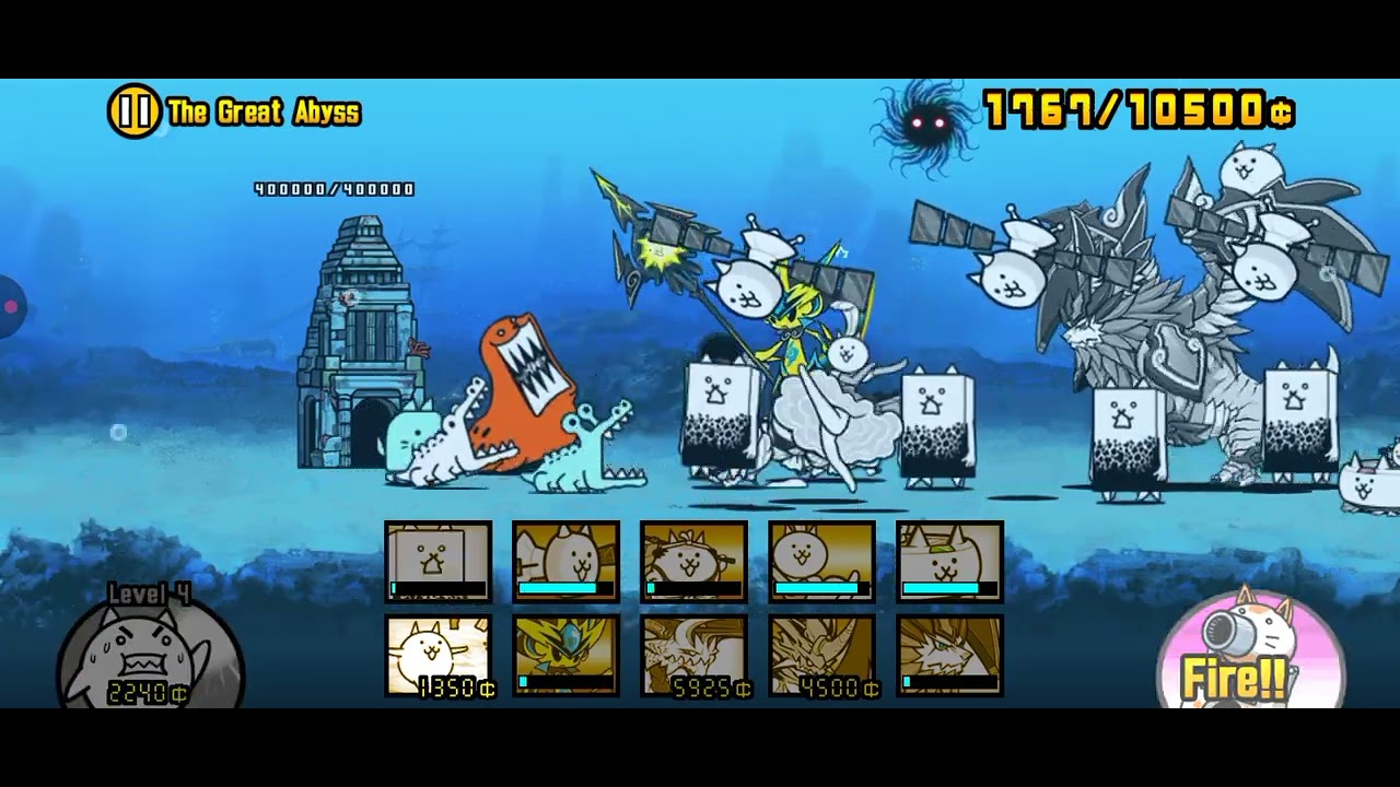 Itf Chapter 3 Map Battle cats itf chapter 3 the great abyss - YouTube