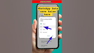 WhatsApp Data Sever Secret Settings // Whatsapp par Data Save kaise kare #tips
