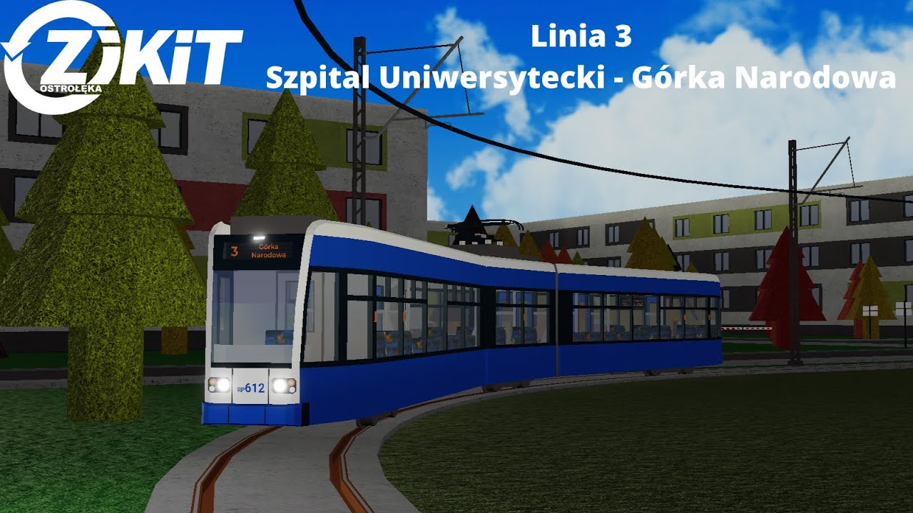 Linia 3 Szpital Uniwersytecki - Górka Narodowa (Nid's Buses and Trams)