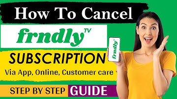 How To Cancel Frndly TV Subscription | cancel frndly tv on Amazon, roku,  firestick