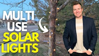 This Set of Solar String Lights Operate For Up To 20 Hours On a Full Charge