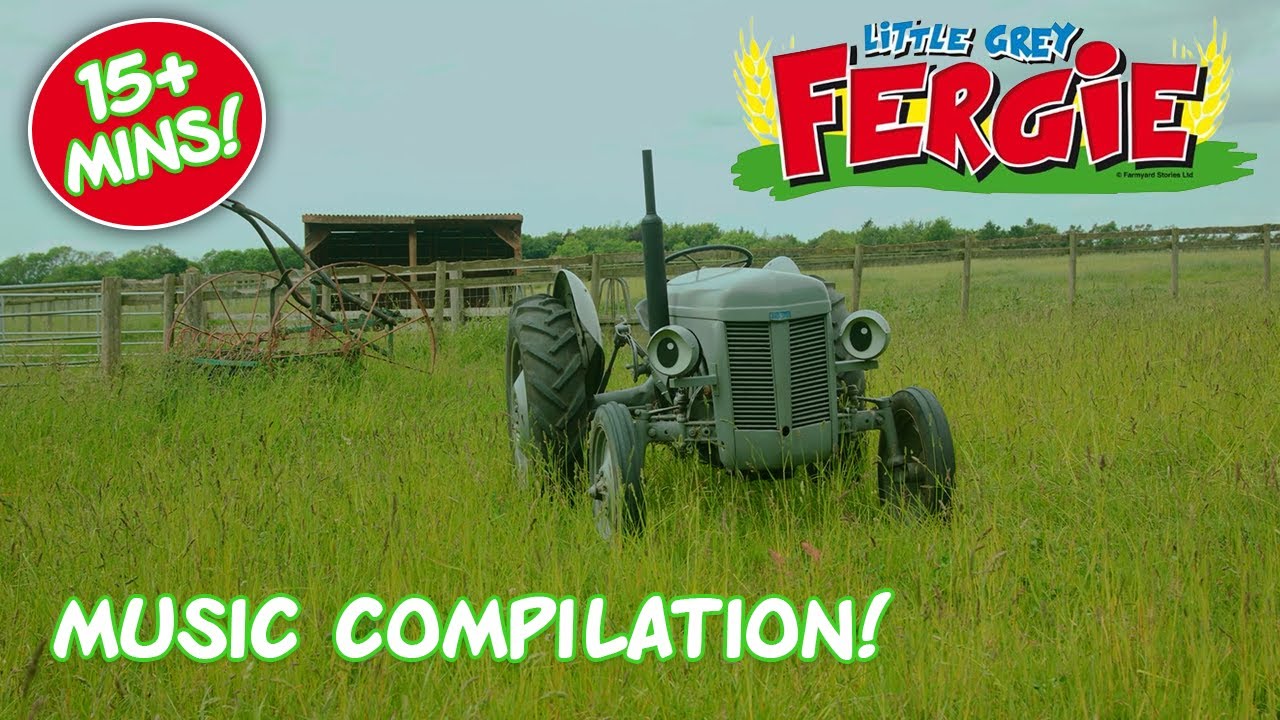 Little Grey Fergie 🚜 Chaotic Chases! | Avocado Wallpaper | #NurseryRhyme #KidsSongs
